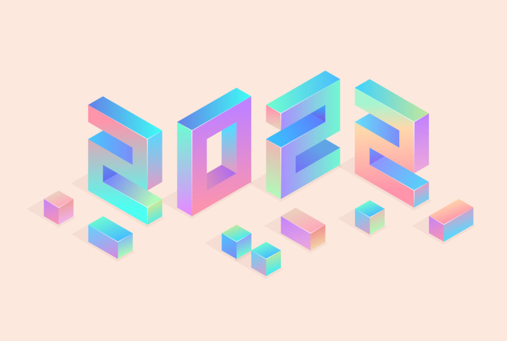 Happy,New,Year,2022,Design,Vector,,2022isometric,Banner,Template.,2022