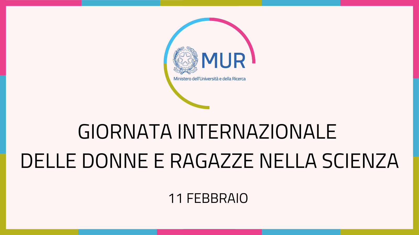 Giornata internazionale delle donne e delle ragazze nella scienza slider